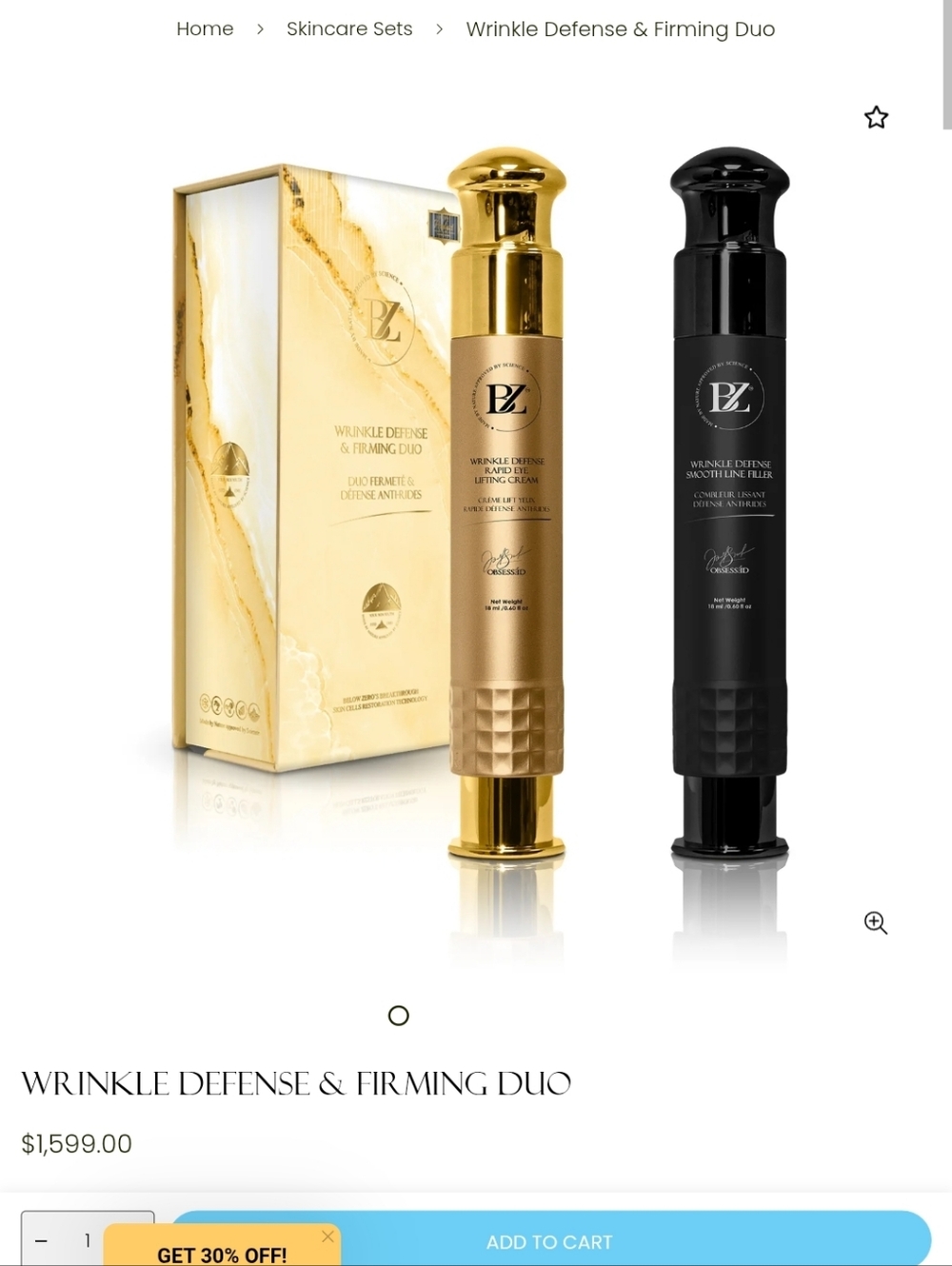 Wrinkle Defense & Firming Duo